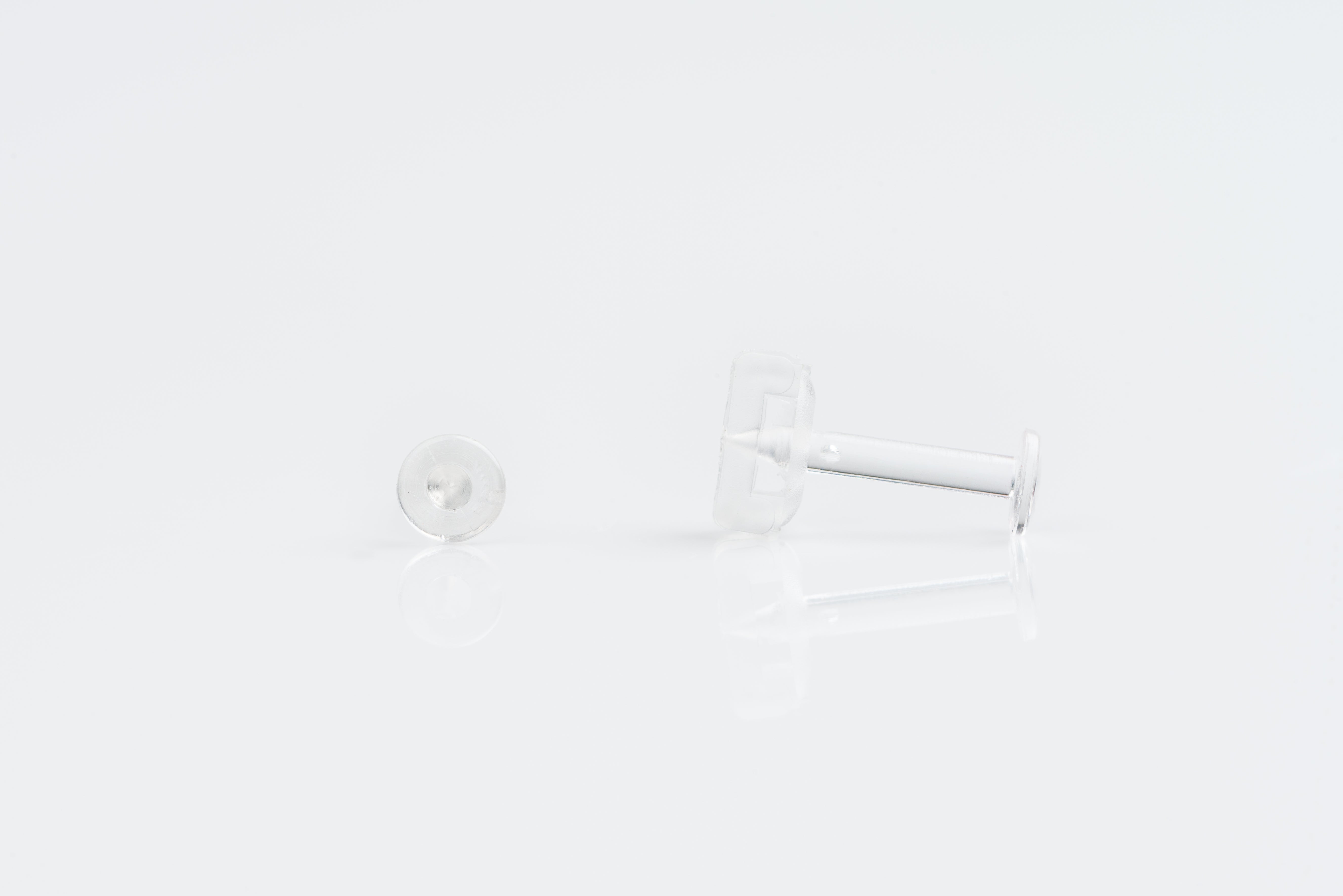 System 75™ 5mm Clear Plastic Piercing Studs