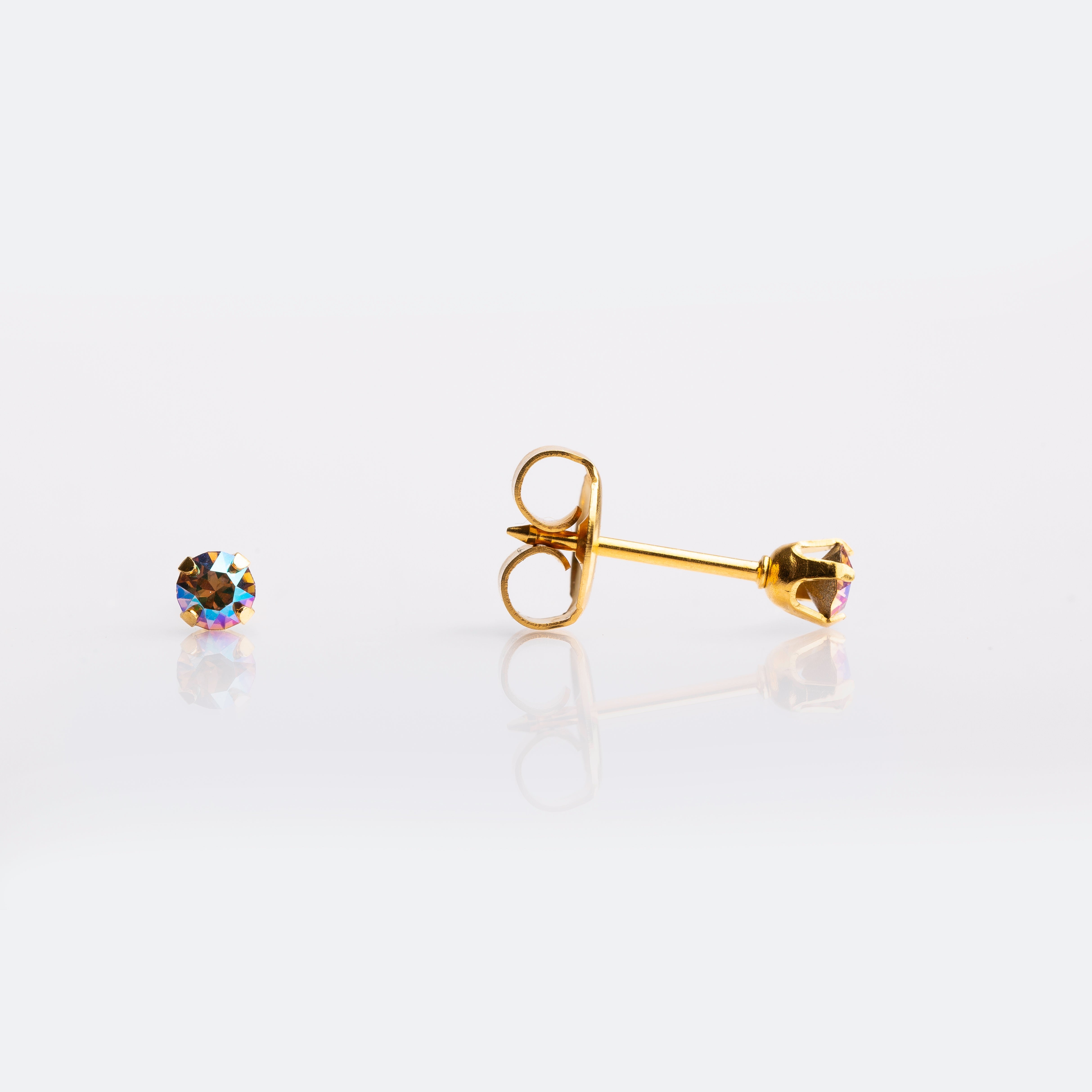 System75™ Gold-Plated September Sapphire Shimmer Crystals