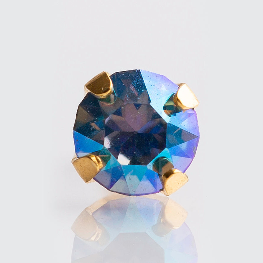 System75™ Gold-Plated November Topaz Shimmer Crystals