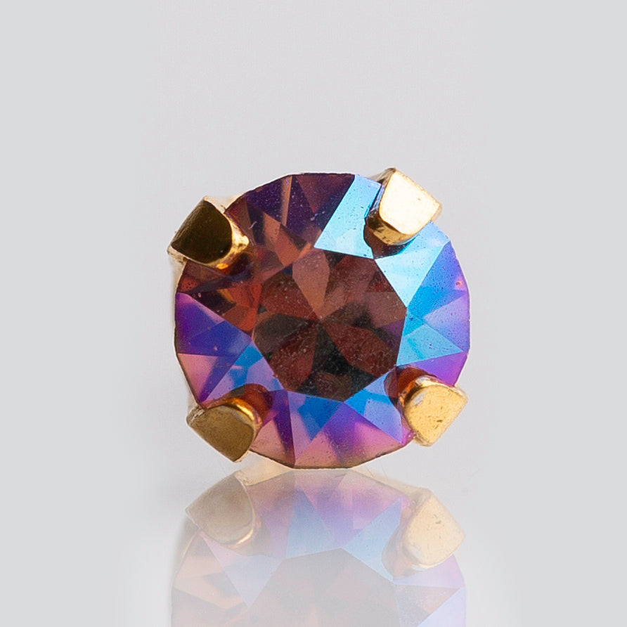 System75™ Gold-Plated Light October Rose Shimmer Crystals