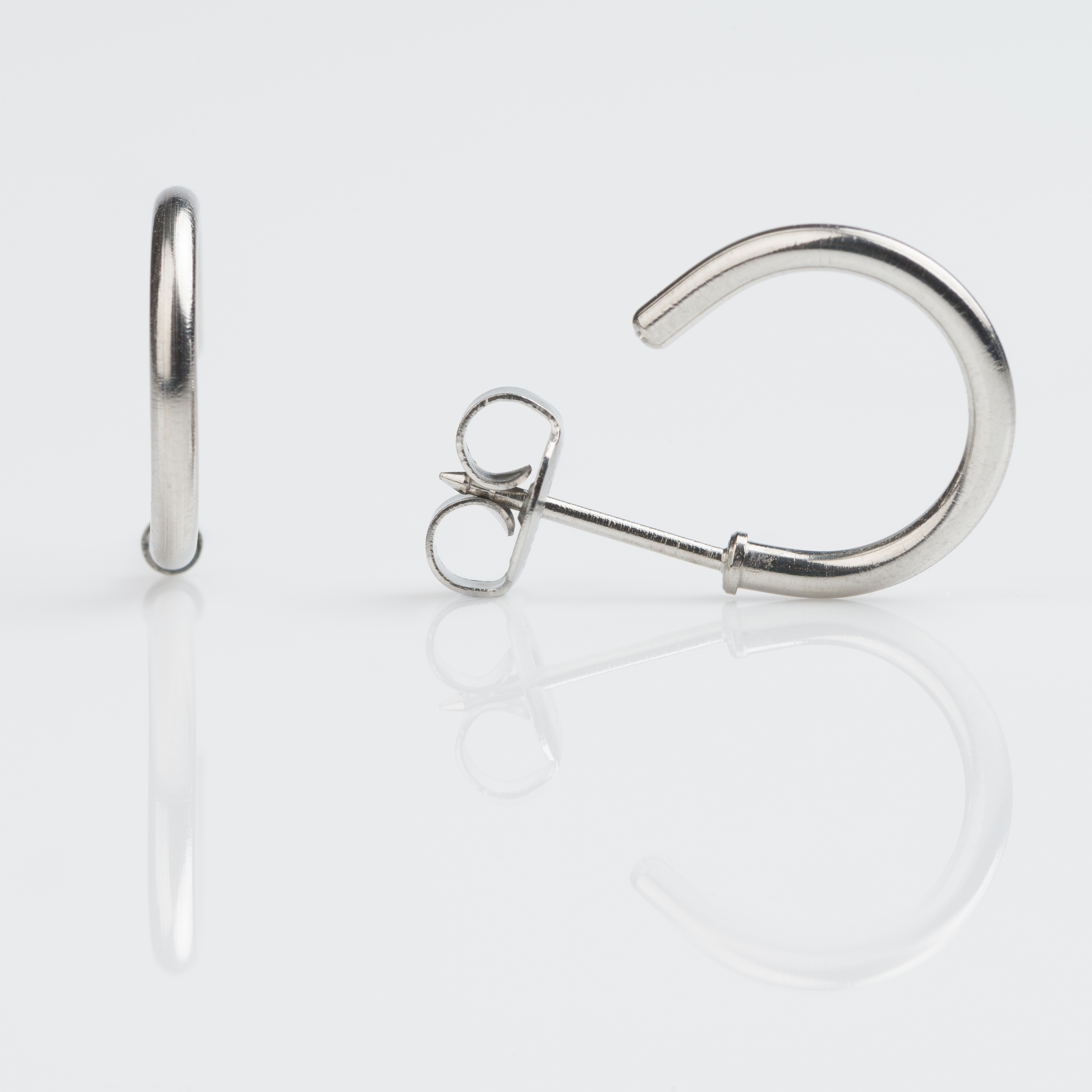 System 75™ 1/2″ Stainless Steel Piercing Hoops