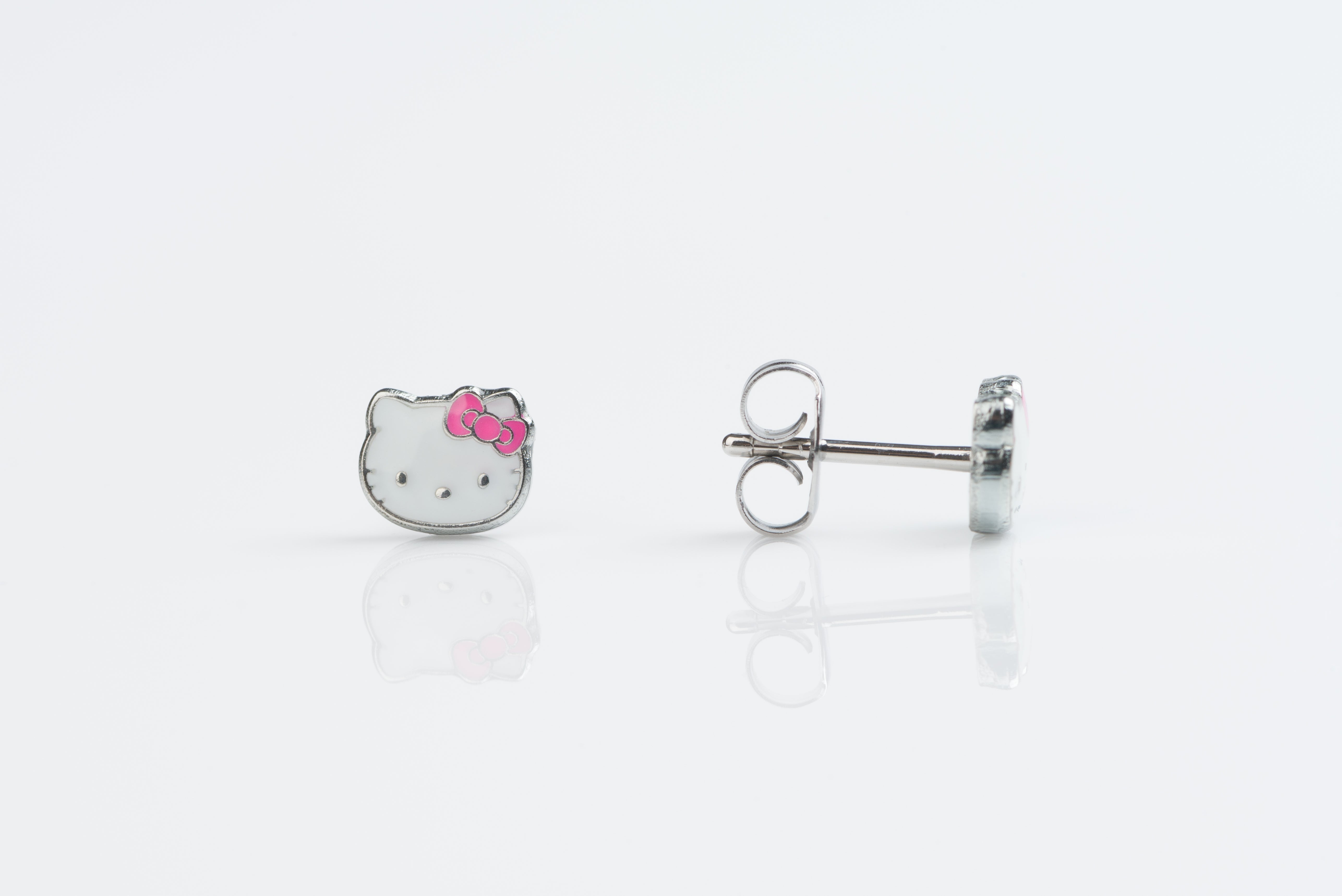System 75™ 5.5mm Stainless Steel Hello Kitty Piercing Studs