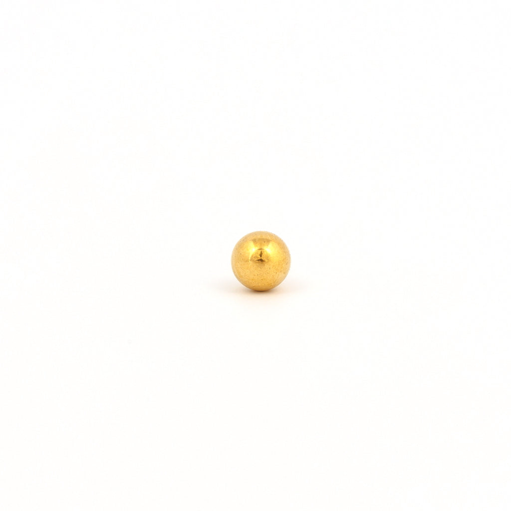 Sensitive Puff Pad Gold-Plated 5mm Balls