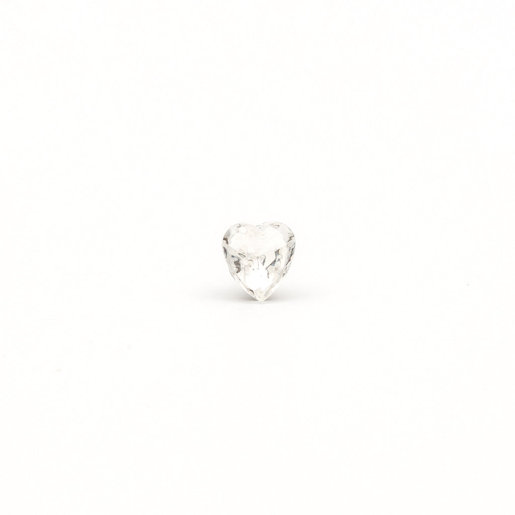 Sensitive Puff Pad Stainless Steel 6×6mm Austrian Crystals