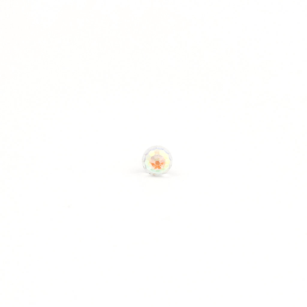 Tiny Tips™ Stainless Steel 4.5mm Aurora Borealis Fireballs