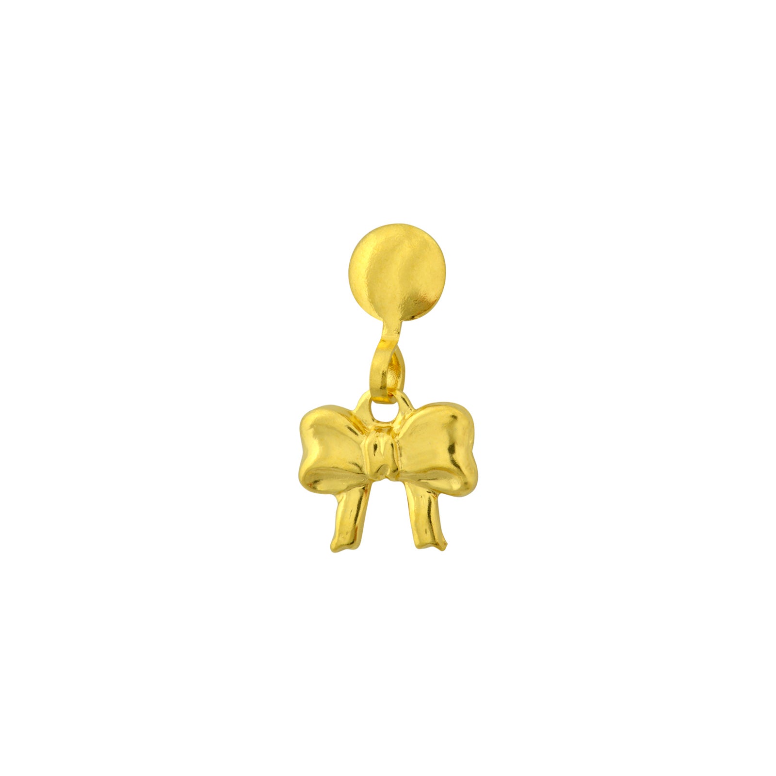 Tiny Tips™ Gold-Plated Drop Bows