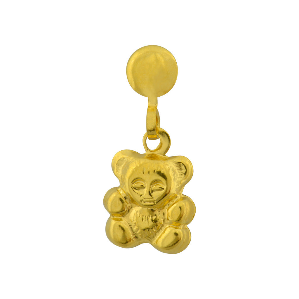 Tiny Tips™ Gold-Plated Drop Teddy Bears